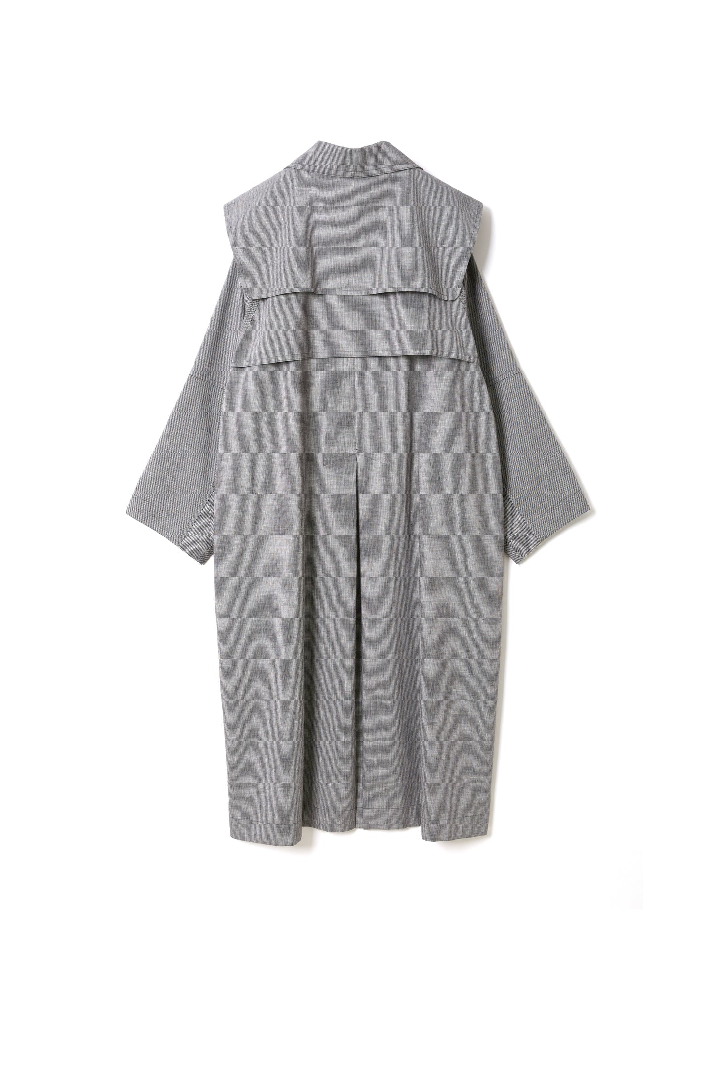 #007-3 trench coat(gry)